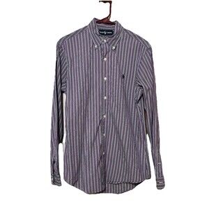 RALPH LAUREN Shirt Men's Small Button Up Long Sleeve Pony Button Down Polo